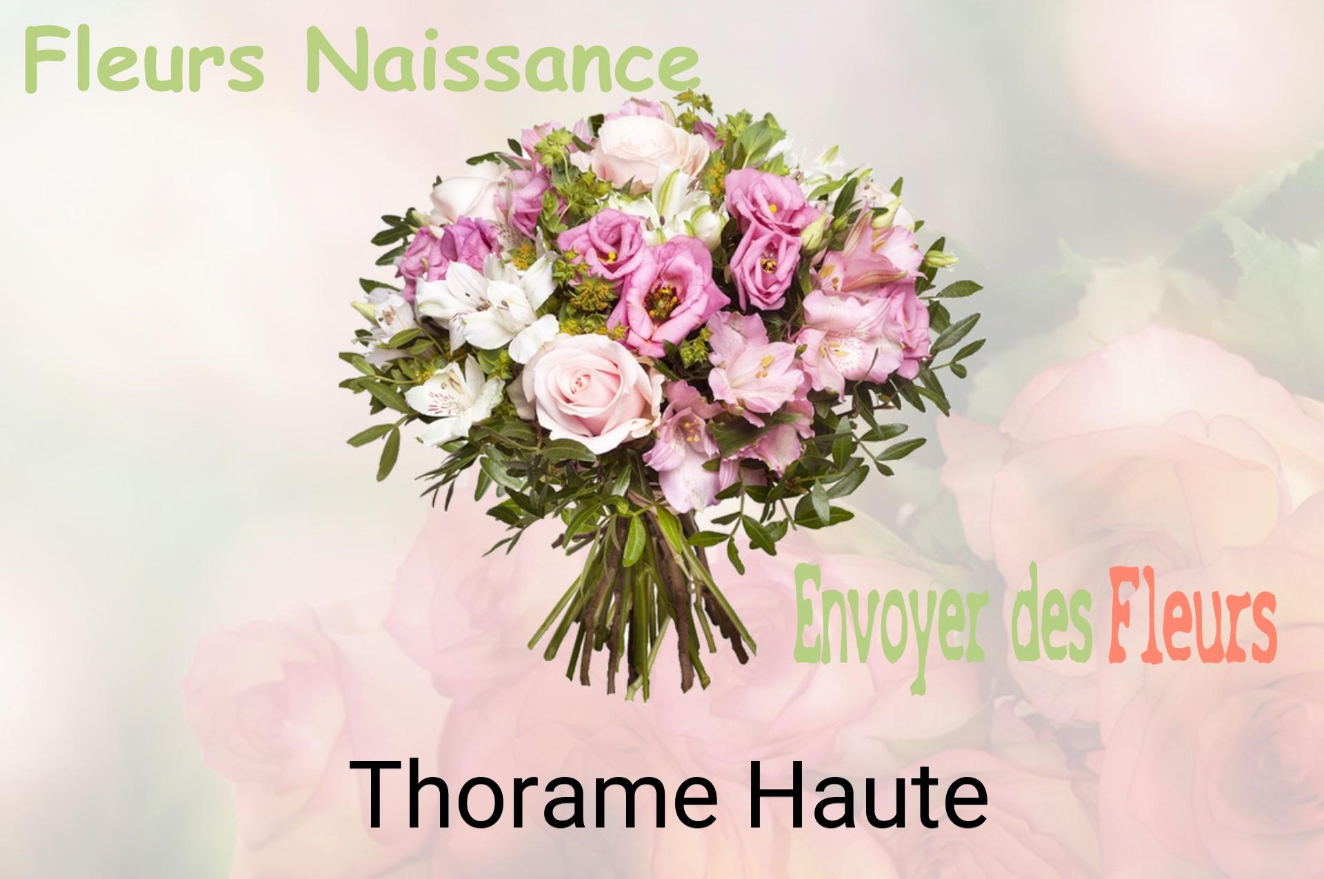 Bouquet de fleurs de naissance livré à Thorame-Haute