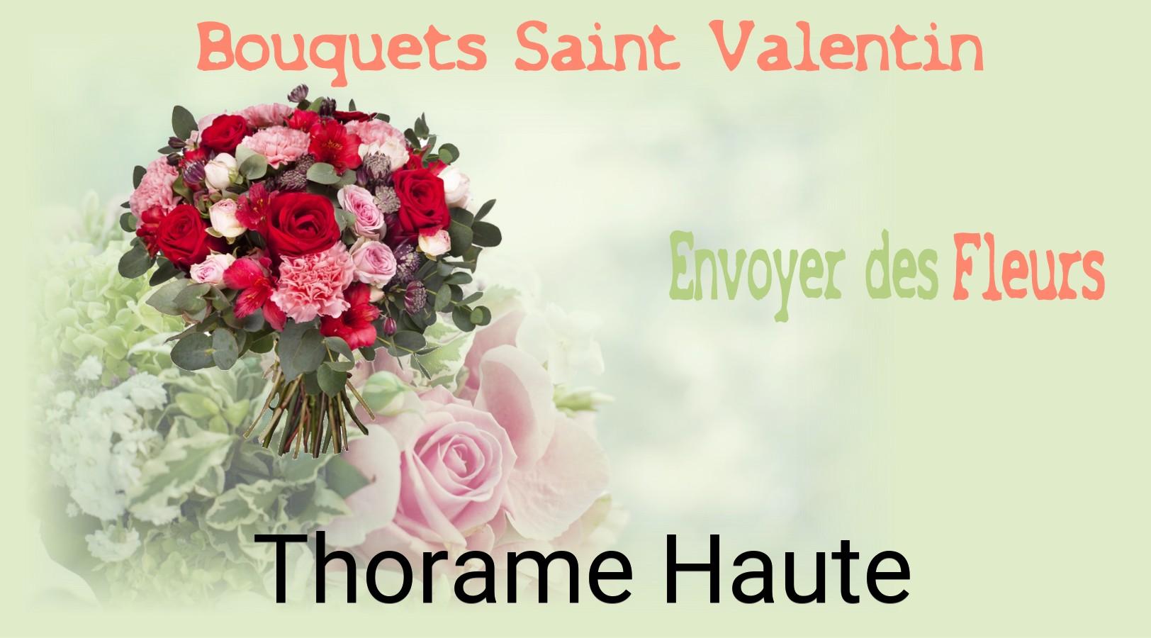 Roses de Saint-Valentin livrées à Thorame-Haute